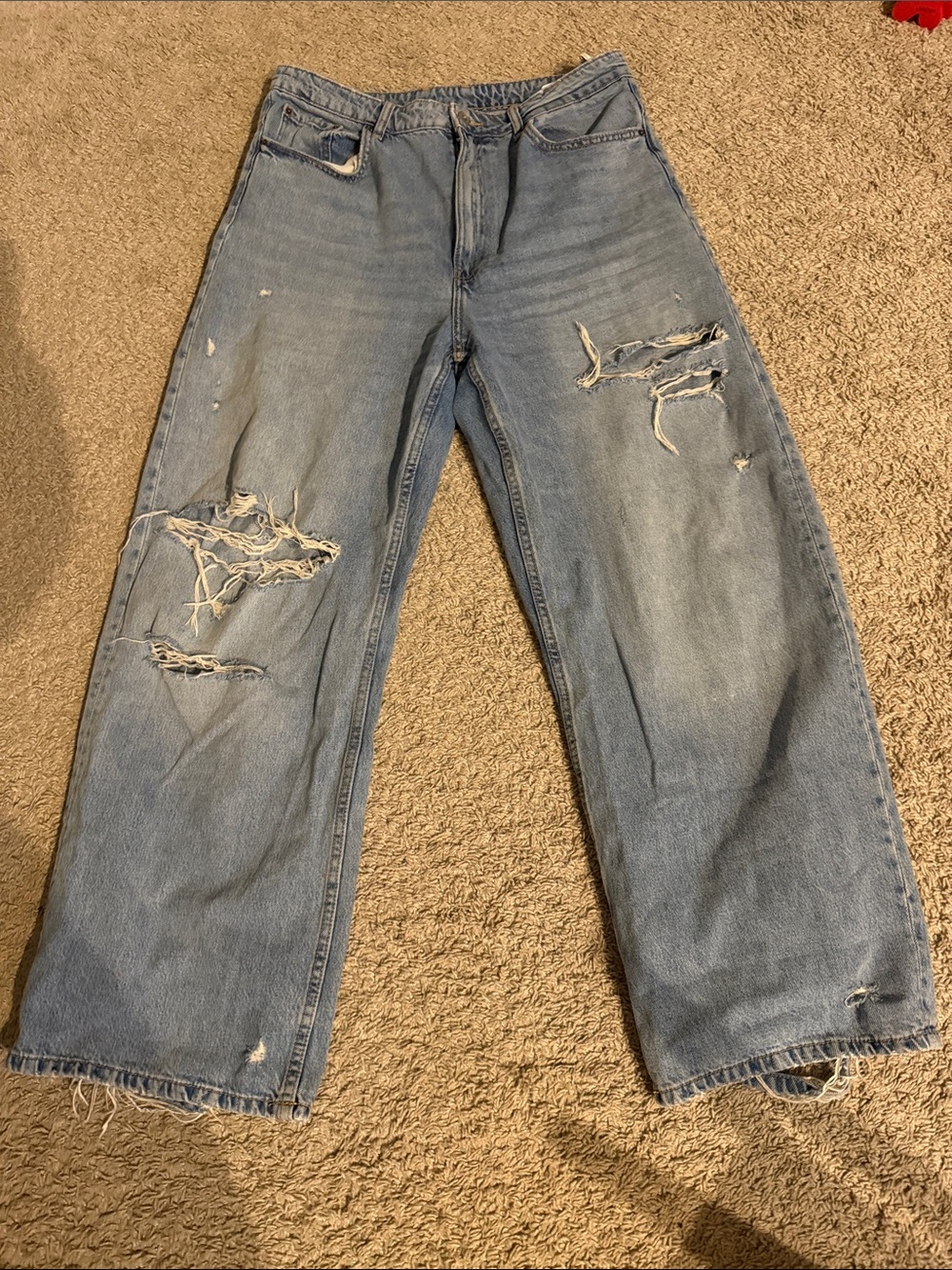 Zara jeans 👖 like new used one very stylish